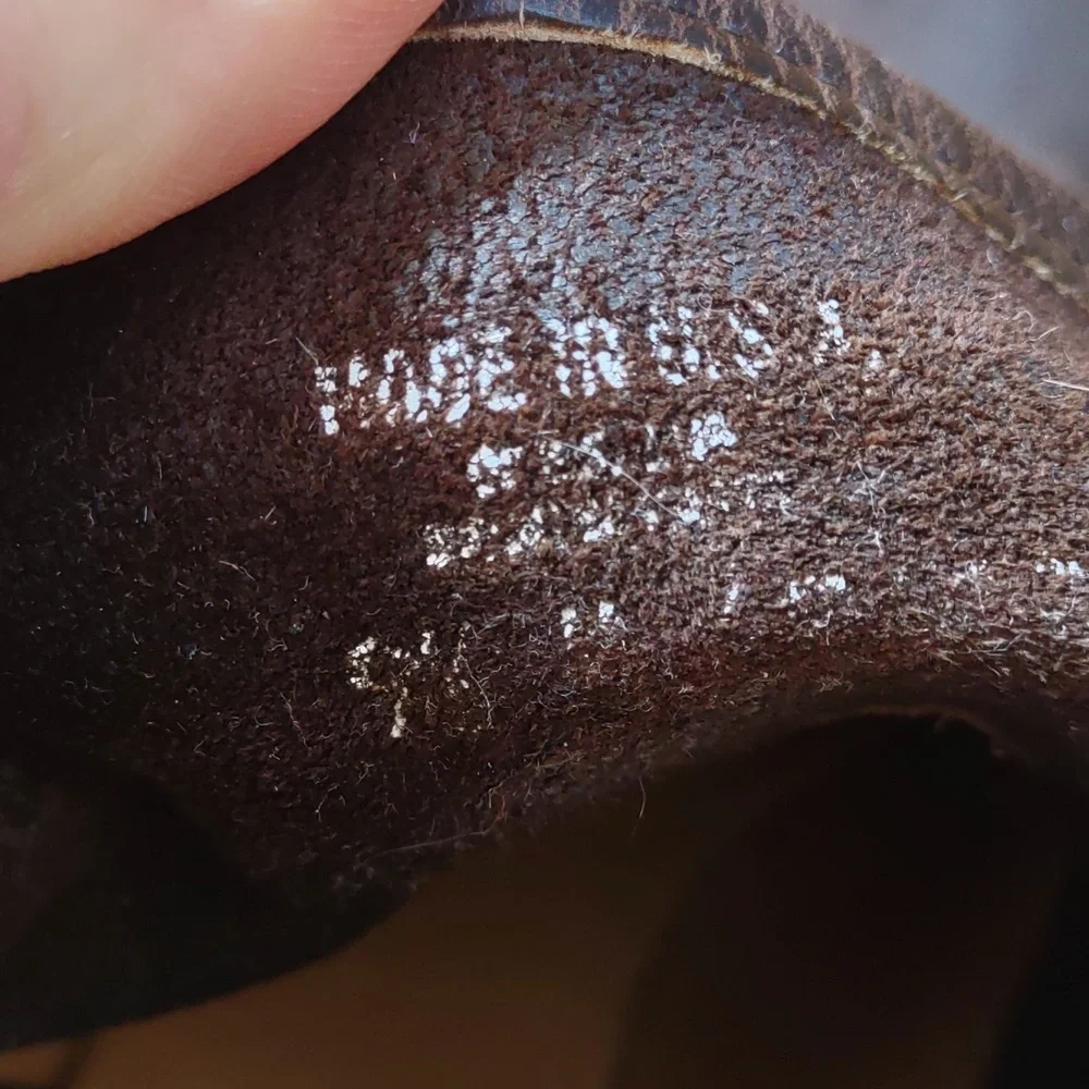 Frye Dark Brown Leather Harness Ankle Booties